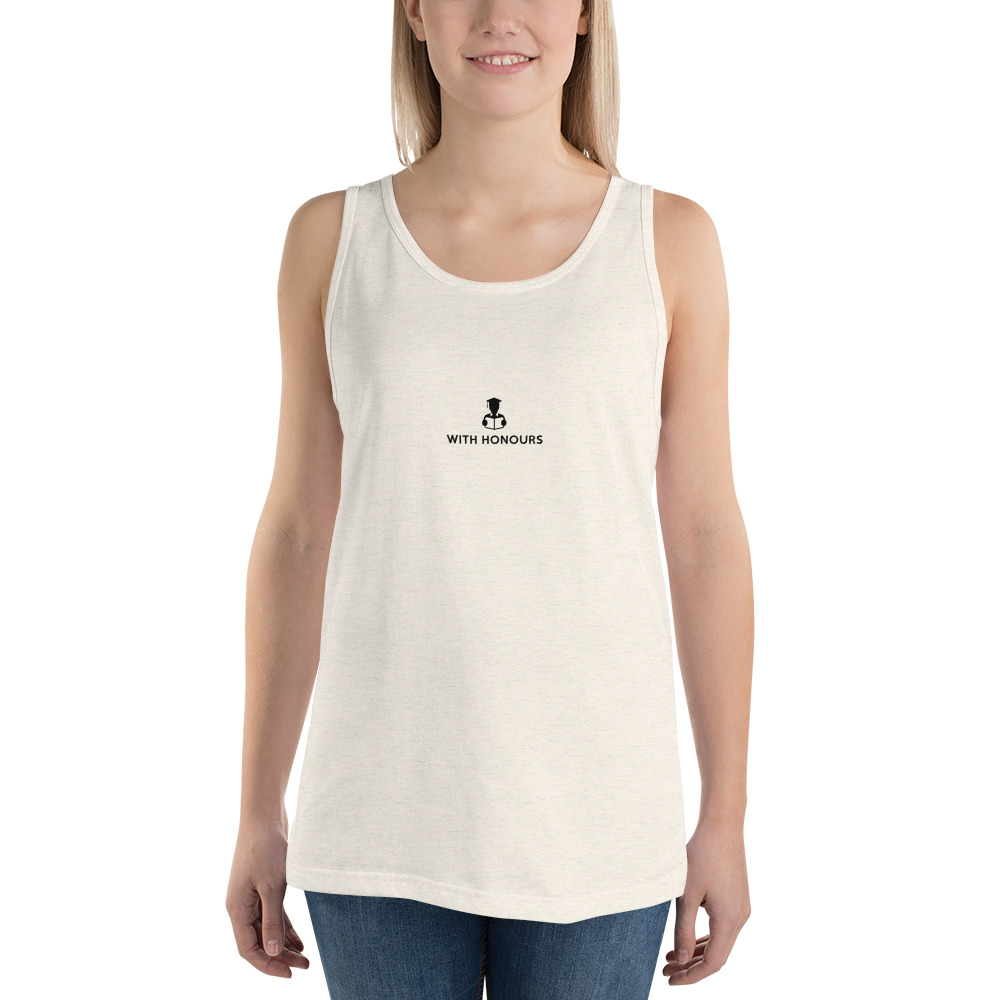 With Honours All-purpose Unisex Tank Top - Oatmeal Triblend